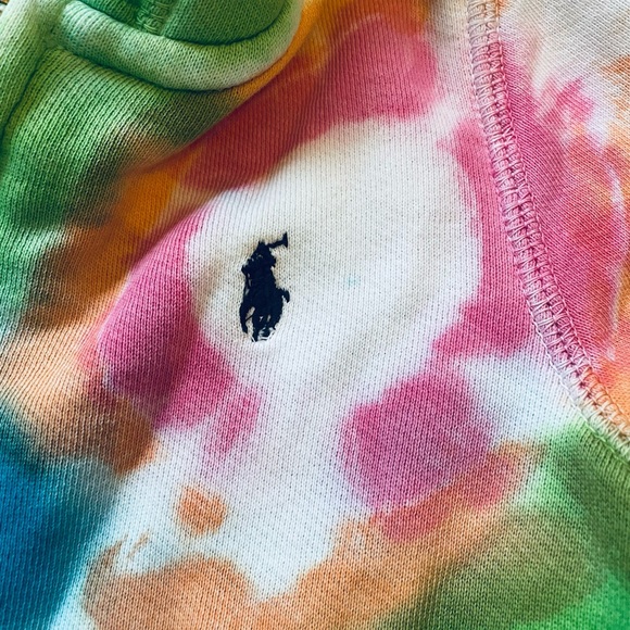 Polo by Ralph Lauren White and Pink Hoodie - Picture 2 of 4